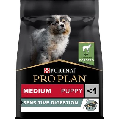 Purina Pro Plan Medium Puppy Sensitive Digestion Cordero Y Arroz