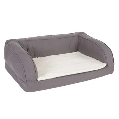 Cama Ortopédica Gris Para Perros - Imagen 2