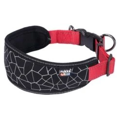 Rukka® Cube Soft Collar, Rojo / Negro