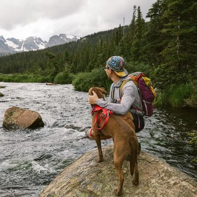 Arnés Ruffwear New Front Range Rojo Para Perros - Imagen 12