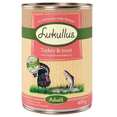 Lukullus Adult Sin Cereales 6 X 400 G - Imagen 6