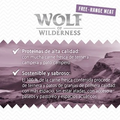 Wolf Of Wilderness Free Range Senior 6 X 800 G - Imagen 6