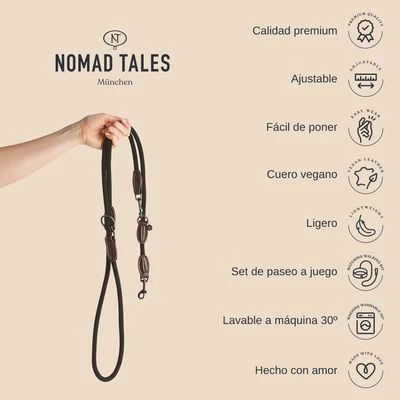 Correa Ajustable Nomad Tales Spirit Piedra Para Perros - Imagen 3