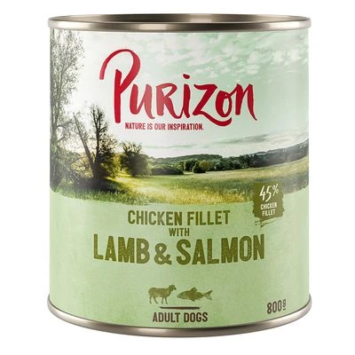 Purizon Adult 12 X 800 G Comida Húmeda Sin Cereales Para Perros - Imagen 6