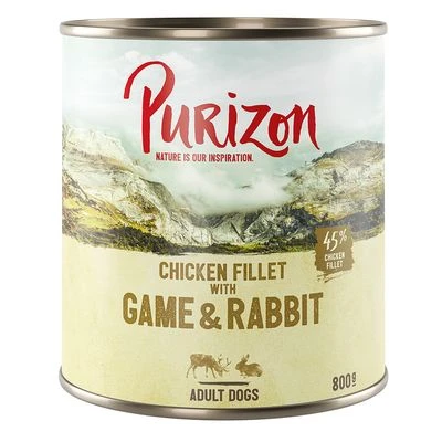 Purizon Adult 12 X 800 G Comida Húmeda Sin Cereales Para Perros - Imagen 9