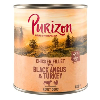 Purizon Adult 12 X 800 G Comida Húmeda Sin Cereales Para Perros - Imagen 12
