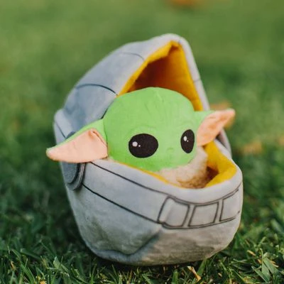 Disney Star Wars Baby Yoda En La Cuna Juguete Para Perros - Imagen 3