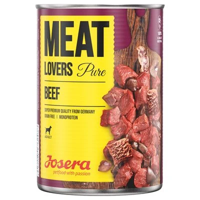 Josera Meatlovers Pure 6 X 400 G Comida Húmeda Para Perros - Imagen 2