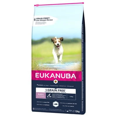 Eukanuba Grain Free Puppy Razas Pequeñas Y Medianas Con Salmón - Imagen 2