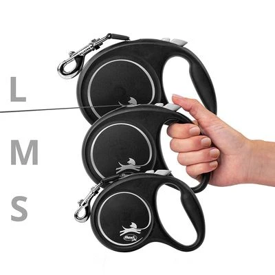 Correa Extensible Flexi Black Design Con Cinta De 5 M - Imagen 7