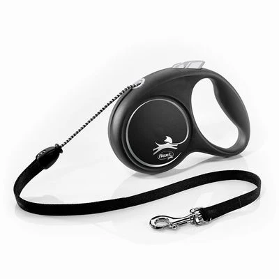 Correa Extensible Flexi Black Design Con Cordón De 5 M - Imagen 6