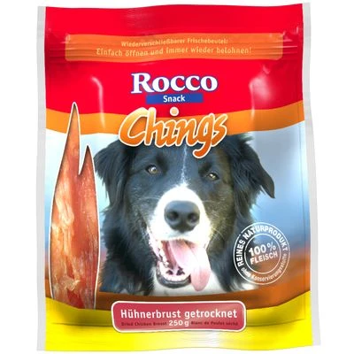 Megapack Rocco Chings Originals Láminas De Carne Para Perros 15 X 250 G - Imagen 7