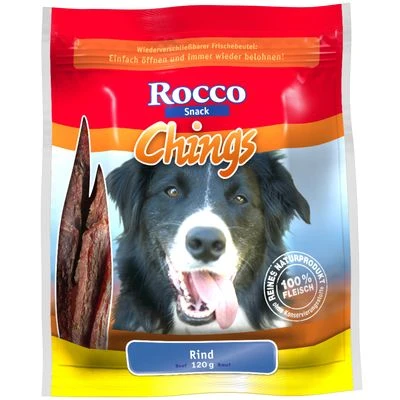 Megapack Rocco Chings Originals Láminas De Carne Para Perros 15 X 250 G - Imagen 15