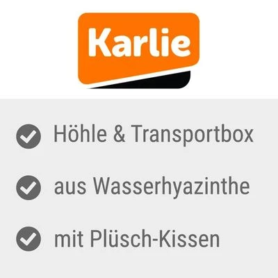 Cesta De Viaje Y Cueva Karlie Salus Para Mascotas - Imagen 3