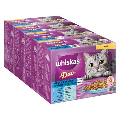 WHISKAS DUO Jumbopack 96 X 85 G En Bolsitas - Imagen 6