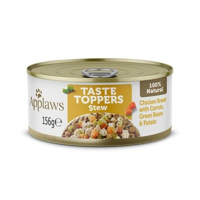 Applaws Taste Toppers Estofado En Latas Para Perros 6 X 156 G