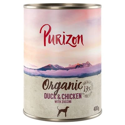 Purizon Organic 6 X 400 G Comida Ecológica Para Perros