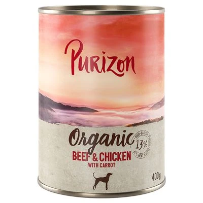 Purizon Organic 6 X 400 G Comida Ecológica Para Perros - Imagen 2