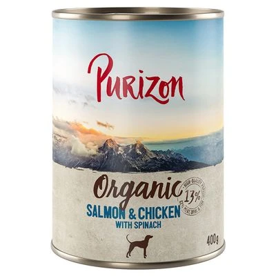 Purizon Organic 6 X 400 G Comida Ecológica Para Perros - Imagen 3