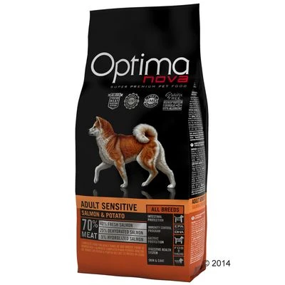 Optimanova Adult Sensitive Con Salmón Y Patatas - Imagen 2