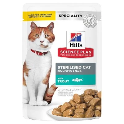 Hill's Science Plan Adult Sterilised Comida Húmeda Para Gatos - Imagen 4