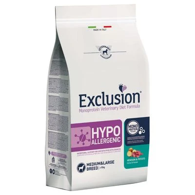 Exclusion Hypoallergenic Con Ciervo Y Patata