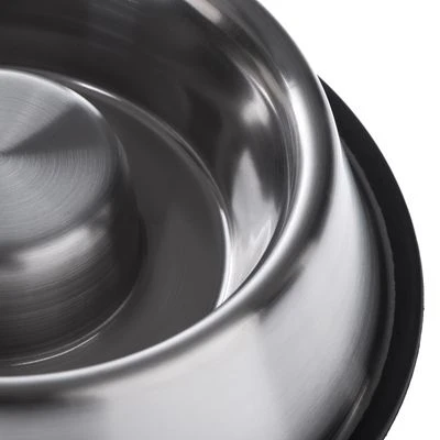 Comedero Antivoracidad De Acero Para Perros - Imagen 4