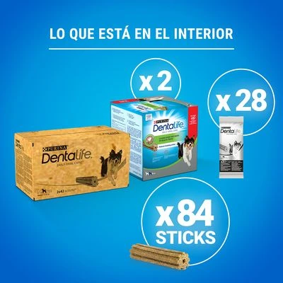 PURINA Dentalife Snacks Dentales Para Perros Medianos (12-25 Kg) - Imagen 8