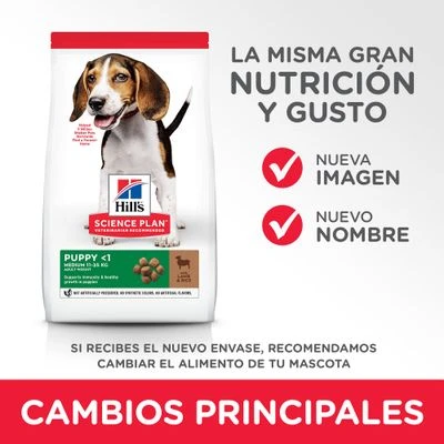 Hill's Science Plan Hill's Puppy <1 Medium Science Plan Con Cordero Y Arroz - Imagen 7