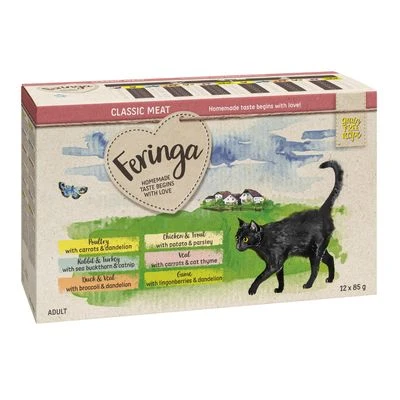 Feringa Classic Meat Menu En Gelatina 12 X 85 G En Sobres - Imagen 5