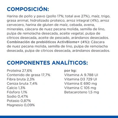 Hill's Science Plan Hill's Small & Mini Puppy Perfect Digestion Science Plan Pollo Y Arroz Integral - Imagen 5